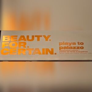 Beauty For Certain Eyeshadow Palette
